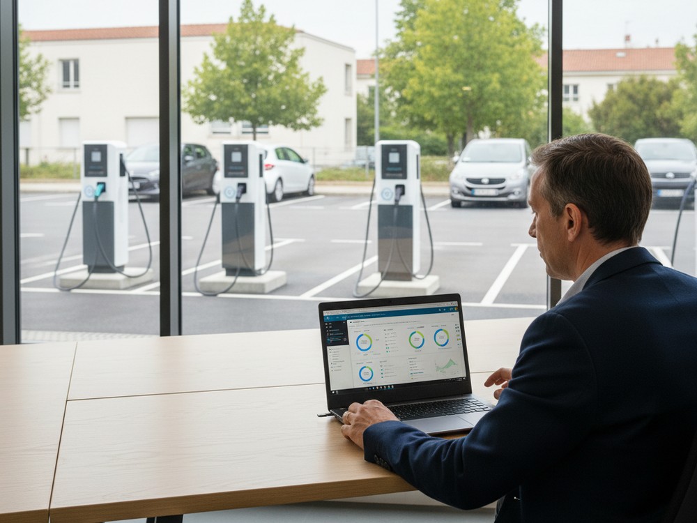 Borne en leasing pour entreprise à Reims