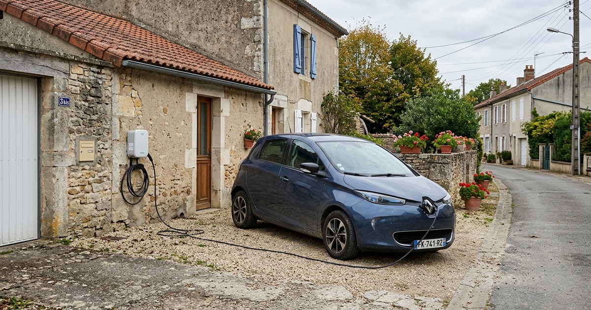 Installation de borne de recharge à Bezannes