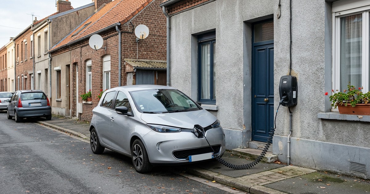 Installation de borne de recharge à Sillery
