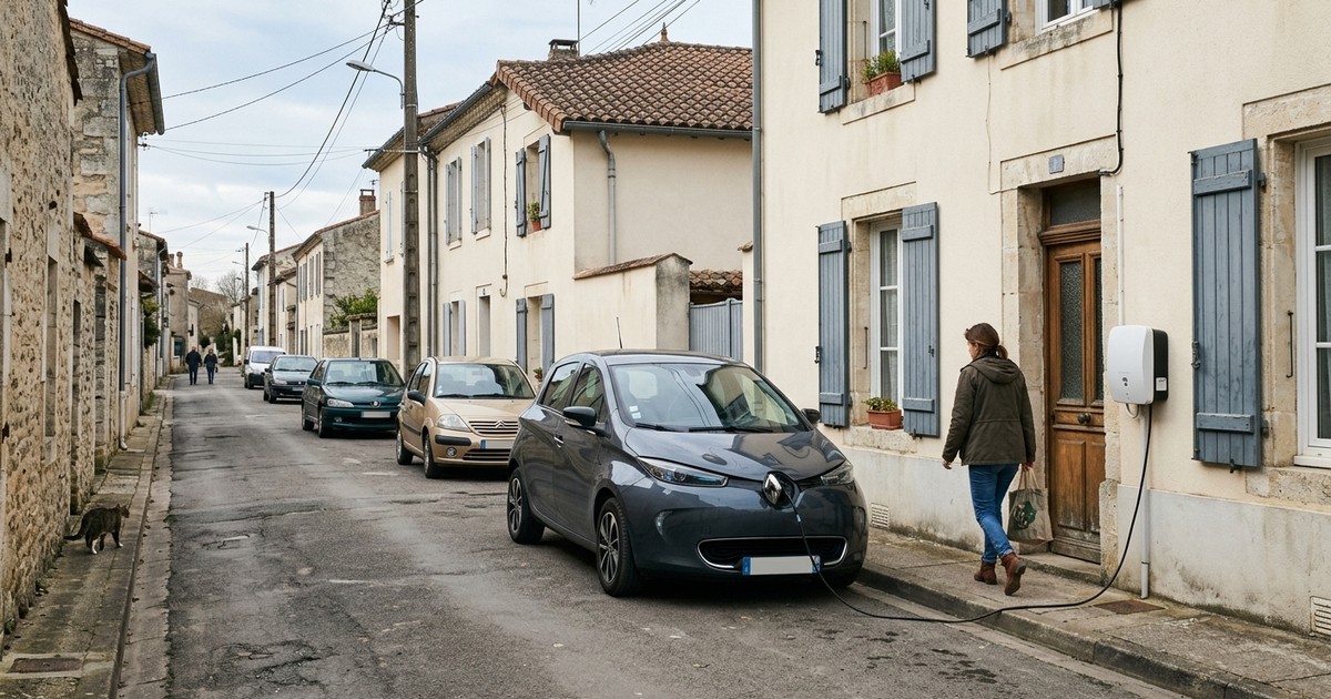 Installation de borne de recharge à Taissy