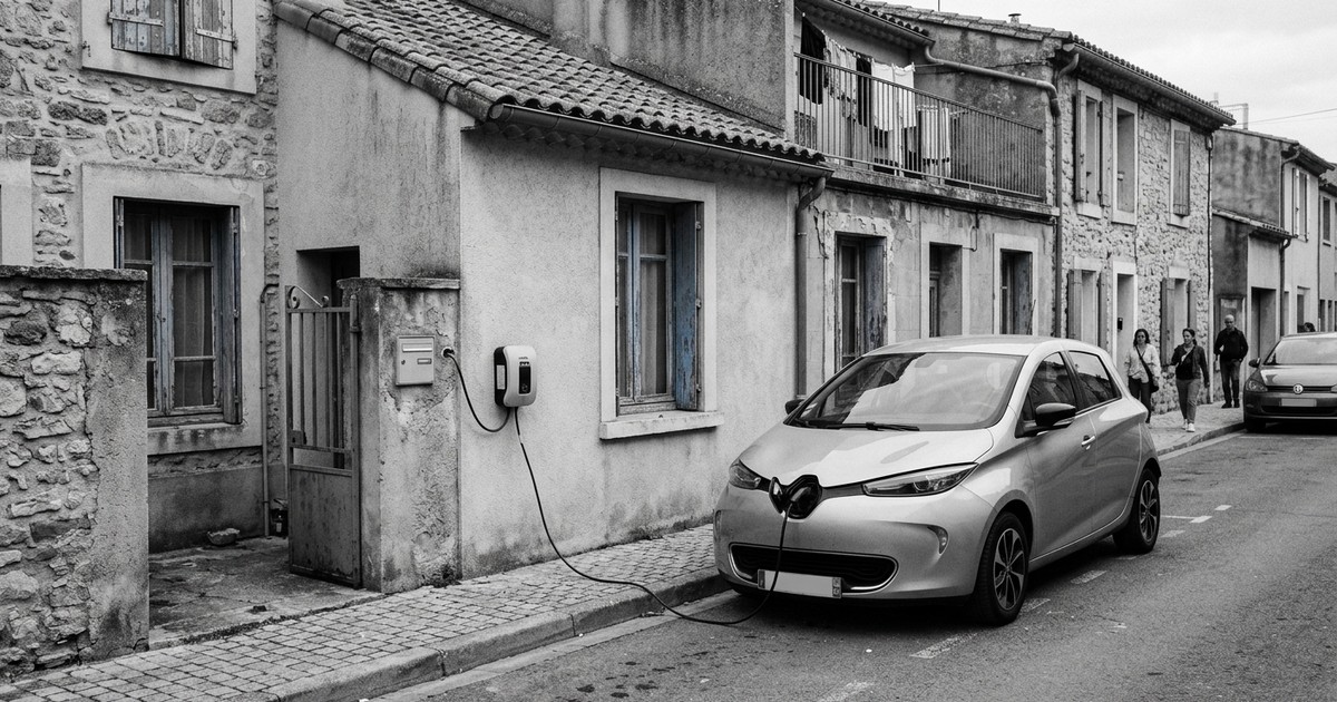 Installation de borne de recharge à Tinqueux