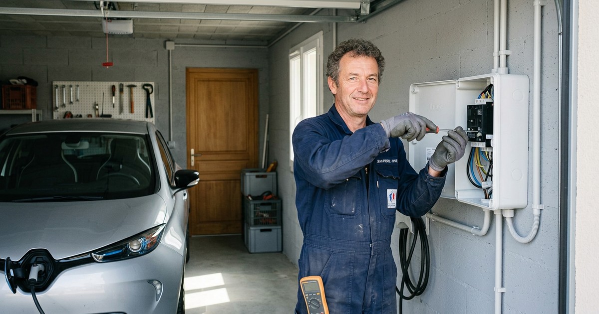 Installateur de borne de recharge à Reims certifié IRVE